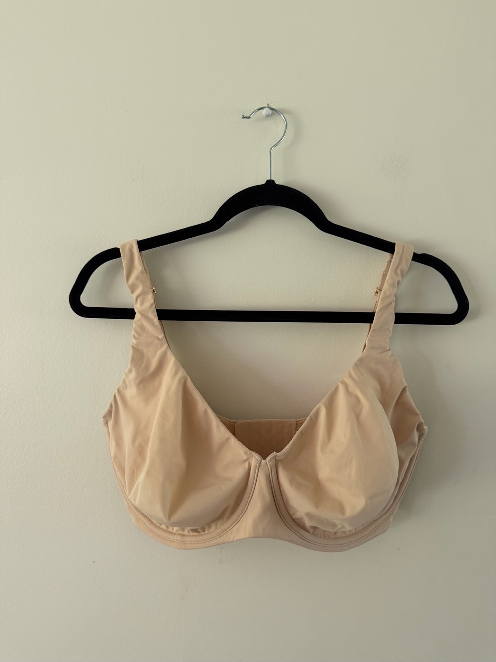 DELIMIRA Beige Unlined Underwire T-Shirt Bra Neutral Capsule Closet Women’s 34G